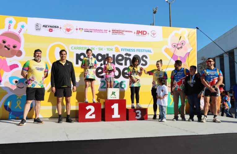 Fomenta el Gobierno de Reynosa la participación infantil en Atletismo