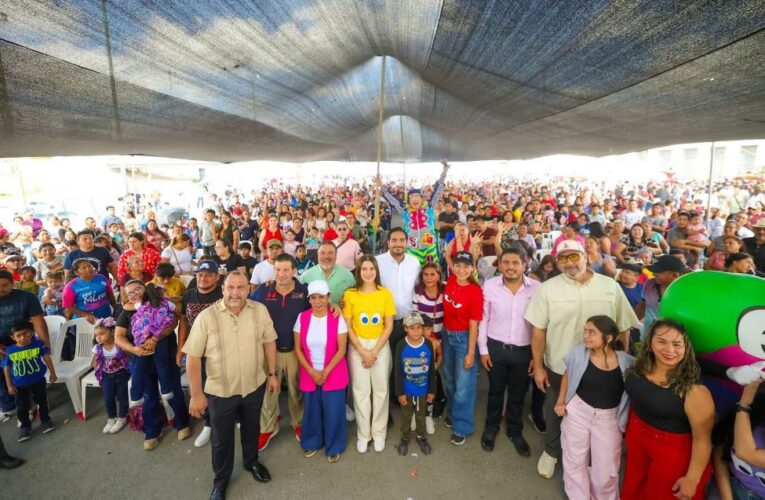 Encabezaron Carlos Peña Ortiz y Alejandra Yelitza Garza el Día de la Familia con miles de reynosenses