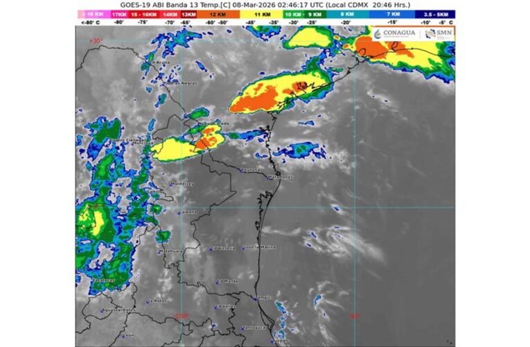 Alerta de lluvia para Reynosa