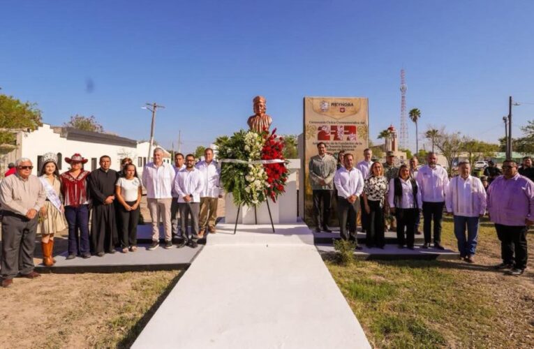 Celebró Alcalde Carlos Peña Ortiz los 277 de la Fundación de Reynosa