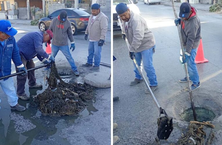 Llama COMAPA a no arrojar basura ni grasas en alcantarillas