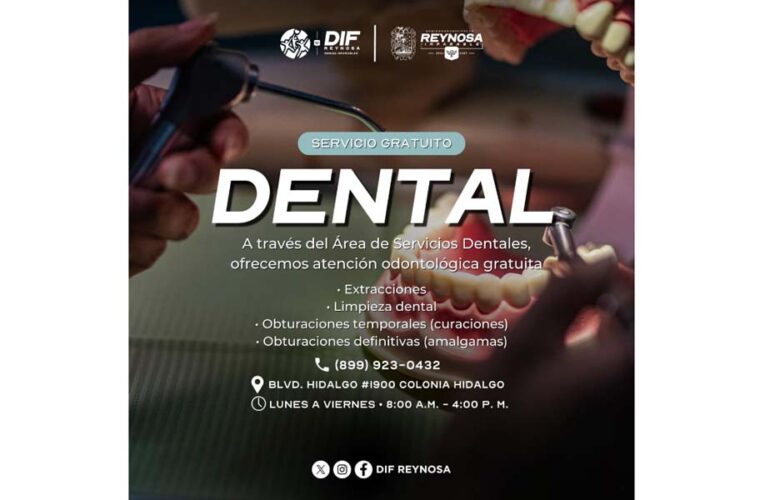 Promueve DIF-Reynosa el cuidado de la salud bucal