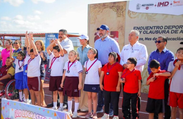 Realizan clausura del Encuentro Deportivo Inclusivo con el apoyo del Gobierno de Reynosa
