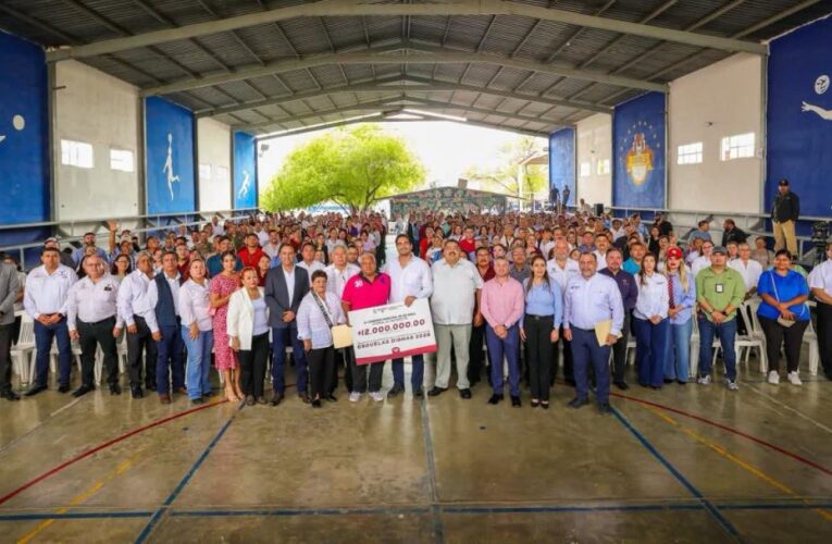 Designó Gobierno de Carlos Peña Ortiz 12 MDP para intendentes en escuelas públicas en Reynosa