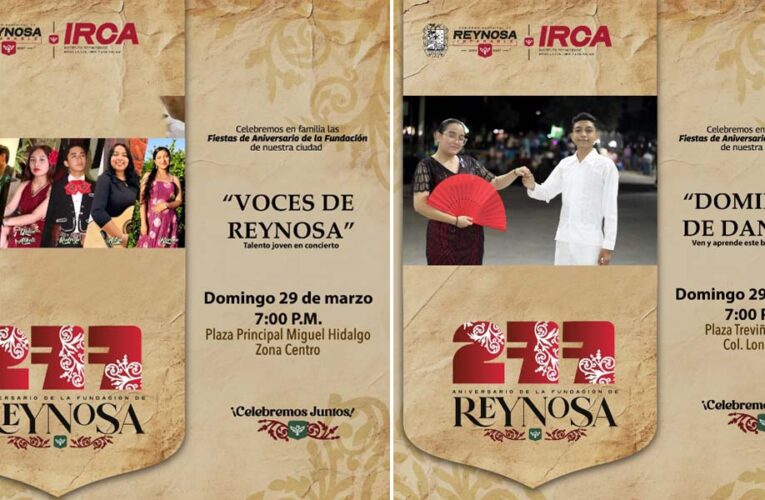 Impulsa Gobierno de Carlos Peña Ortiz el talento reynosense en plazas públicas