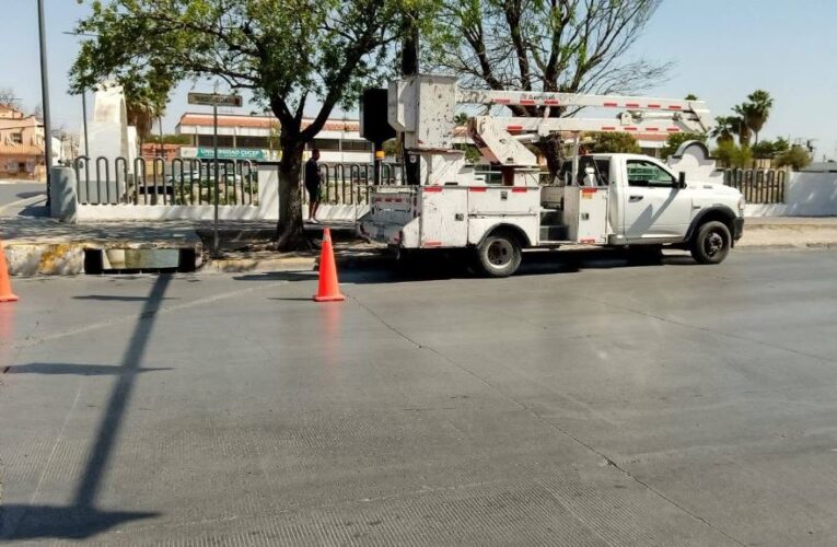 Repara Servicios Públicos del Municipio infraestructura dañada en Reynosa