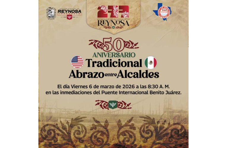 Cumple 50 años celebracion entre Reynosa, México e Hidalgo, EEUU