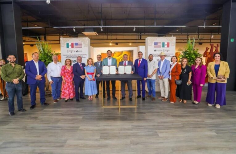 Reafirman hermanamiento de ciudades Reynosa-McAllen, Carlos Peña Ortiz y Javier Villalobos