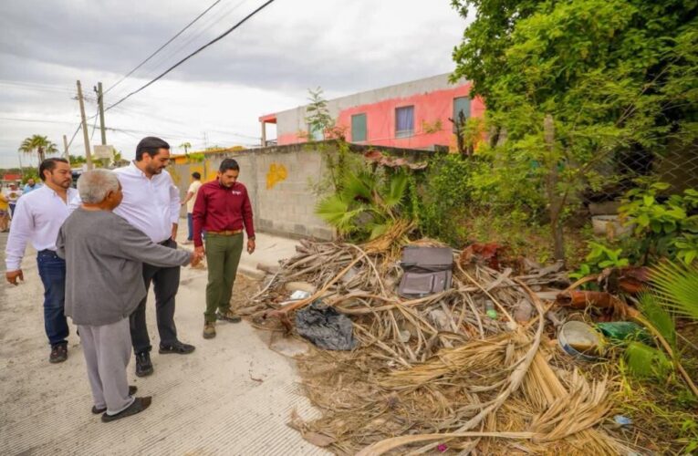 Avanza limpieza de Reynosa con programa del Alcalde Carlos Peña Ortiz