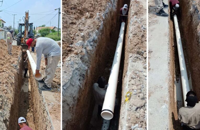 Rehabilita COMAPA drenaje sanitario en la colonia 5 de Diciembre