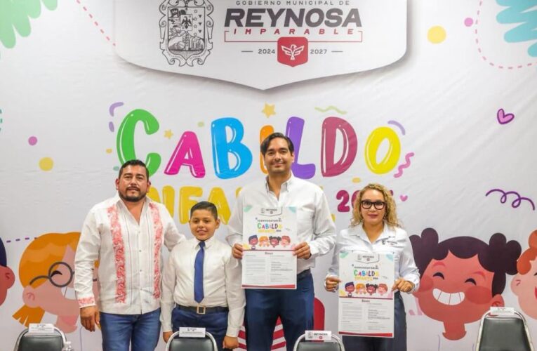Dio a conocer el Alcalde Carlos Peña Ortiz la Convocatoria al Cabildo Infantil 2026