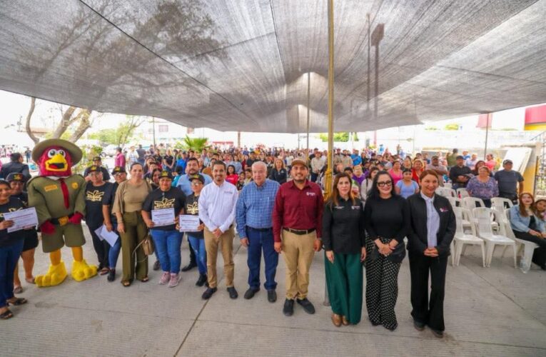 Concluyó con éxito programa del Gobierno Municipal de Reynosa en la Aquiles Serdán