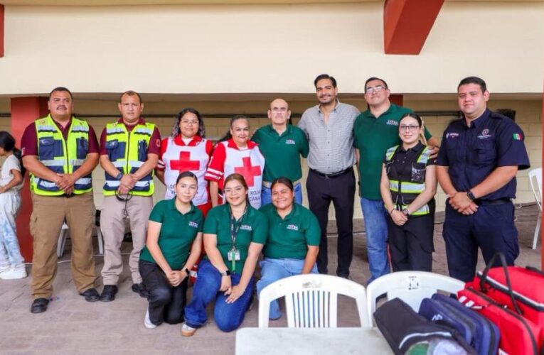 Divertido Día del Niño encabezaron Carlos Peña Ortiz y Javier Cantú Barragán, festejando a reynosenses