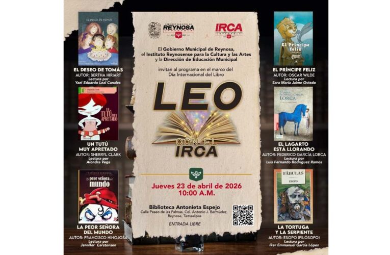 Invita Gobierno de Carlos Peña Ortiz a celebrar el Día Internacional del Libro