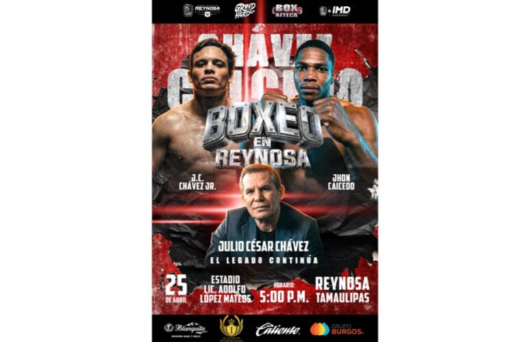 Invita Carlos Peña Ortiz a la función de Boxeo de Julio César Chávez Jr y Jhon Caicedo