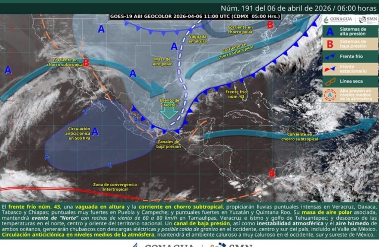 Se mantendrá temperatura fresca la presente semana en Reynosa