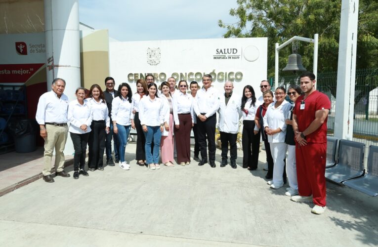 Supervisa Américo modernización del Centro Oncológico de Tamaulipas
