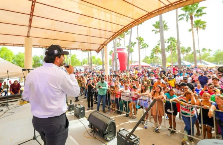 Presentó el Alcalde Carlos Peña Ortiz al Vayven del Amor en La Playita de Reynosa
