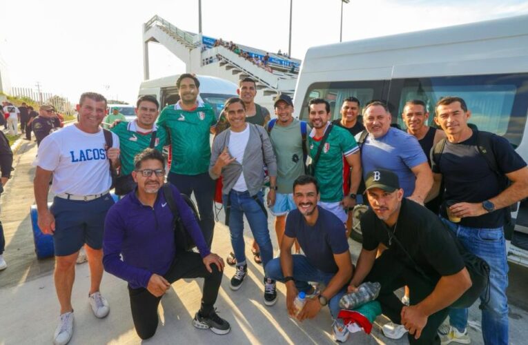 Participo Carlos Peña Ortiz en Juego de Leyendas para acercar a la niñez y juventud al deporte
