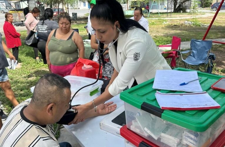 Llegó «Atención Médica en tu Colonia» a Hacienda Las Bugambilias