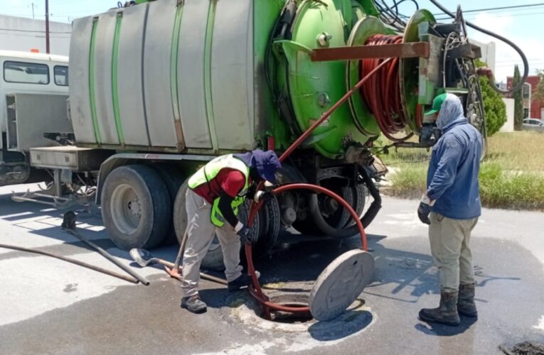 Realizó COMAPA sondeo de drenaje sanitario en Villa Florida sector B