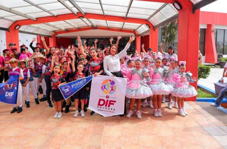 Reconoce DIF-Reynosa participación de niñas y niños en Concurso Regional de Rondas y Salto de Cuerda 2026