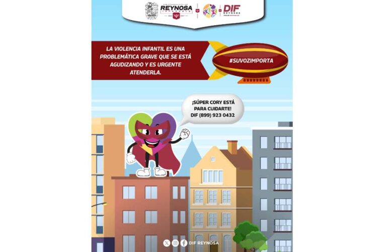 Llama DIF-Reynosa a proteger el bienestar de la niñez reynosense