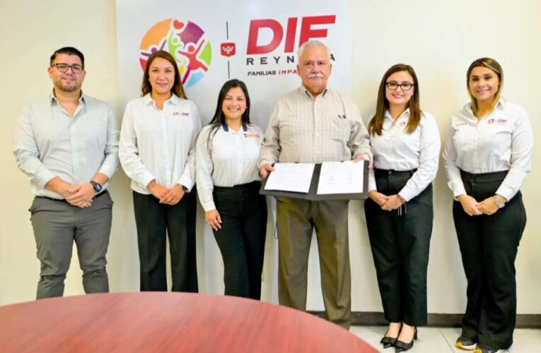 Firma DIF-Reynosa convenios para acercar servicios de laboratorio y odontológicos a las familias