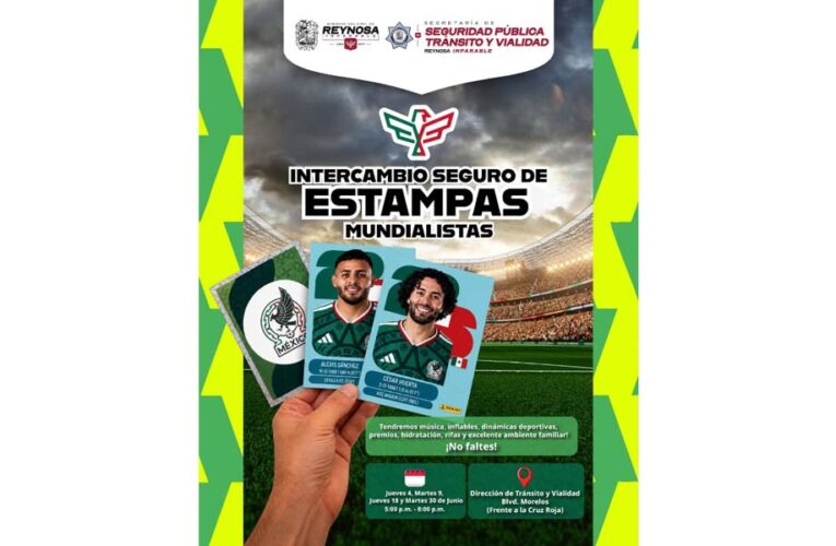 Invita Carlos Peña Ortiz al intercambio de estampas mundialistas