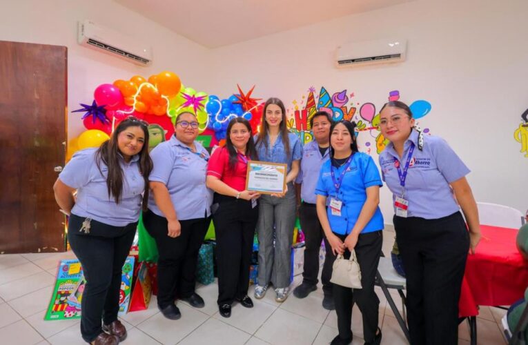 Celebra DIF-Reynosa el Día del Niño en Casa Hogar
