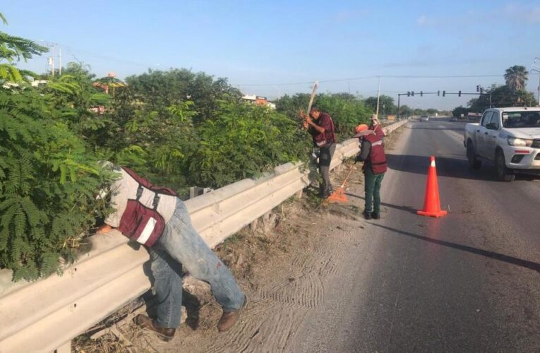 Instalación y mantenimiento de defensas metálicas para seguridad de automovilistas
