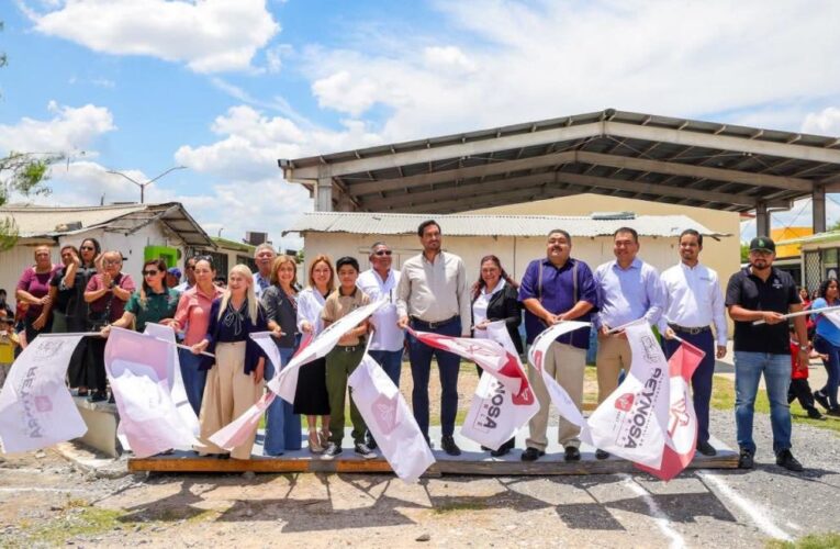 Construye Gobierno de Carlos Peña Ortiz Comedor Escolar en primaria Carlos Fuentes Macías