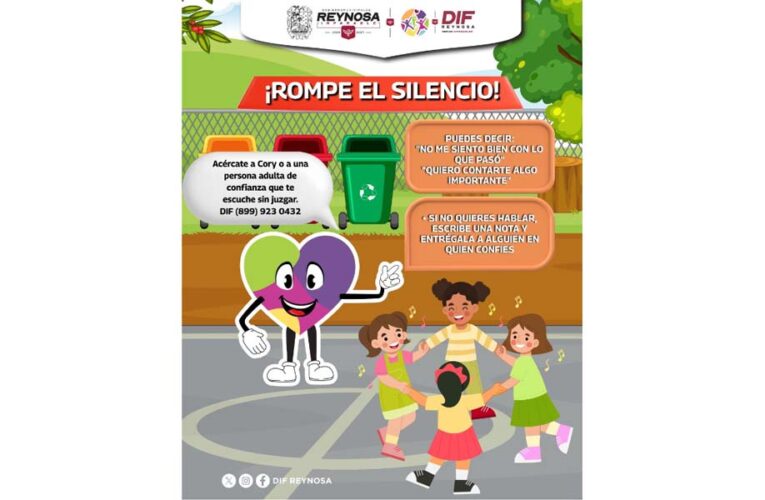 Promueve DIF-Reynosa la confianza y comunicación en la niñez