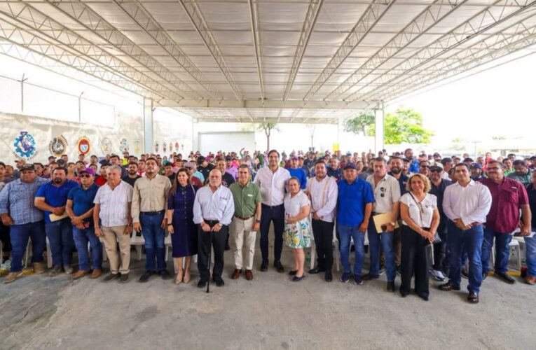 Acuerdan Municipio y FTR apoyo para regularizar cuentas de agua de trabajadores en Reynosa
