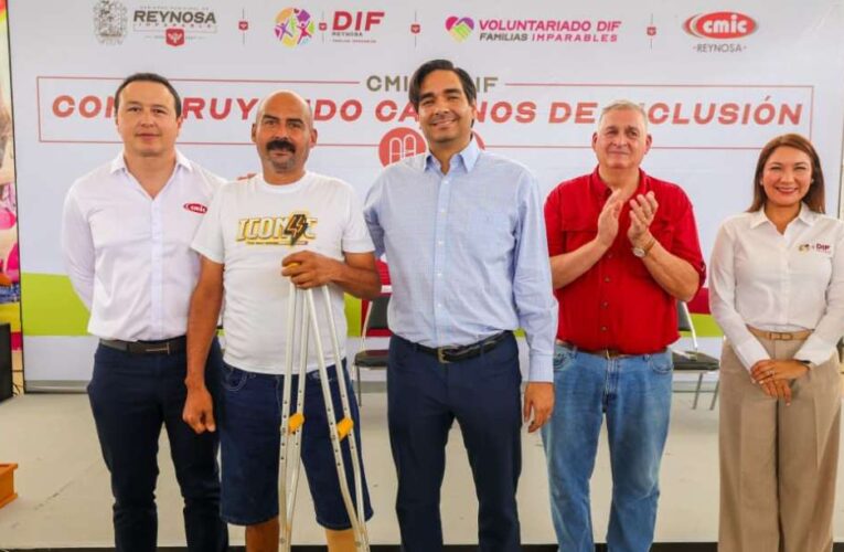 Apoyo de Alcalde, DIF y CMIC Reynosa devuelve esperanza e independencia a Ezequiel