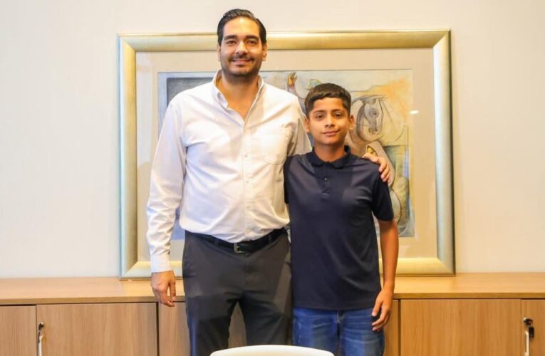 Confirmó Alcalde Carlos Peña Ortiz que Reynosa es tierra de talentos, con Sergio Barrientos