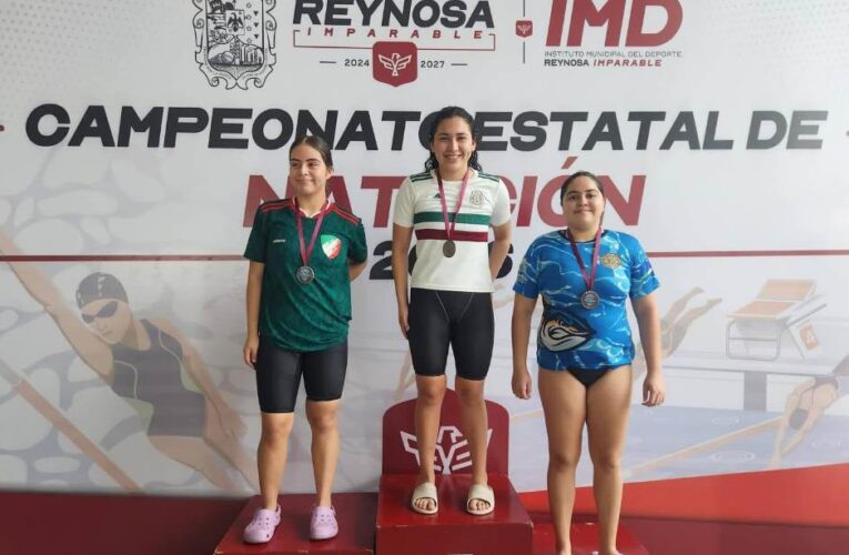 Con el apoyo del Gobierno de Reynosa se realizó con éxito el Campeonato Estatal de Natación