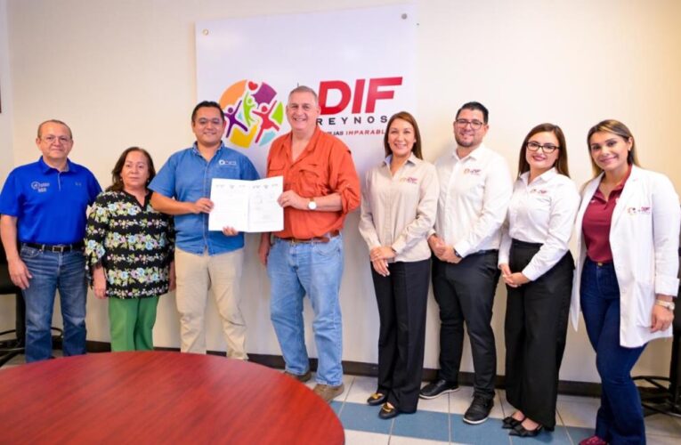 Fortalece DIF-Reynosa alianzas para el cuidado de la salud visual