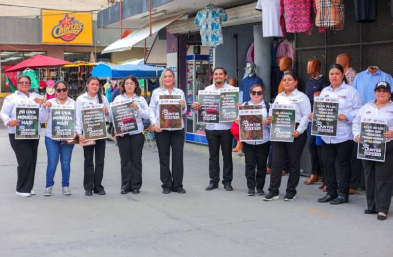 Promueve DIF-Reynosa la protección de la infancia en el Día Mundial contra el Trabajo Infantil