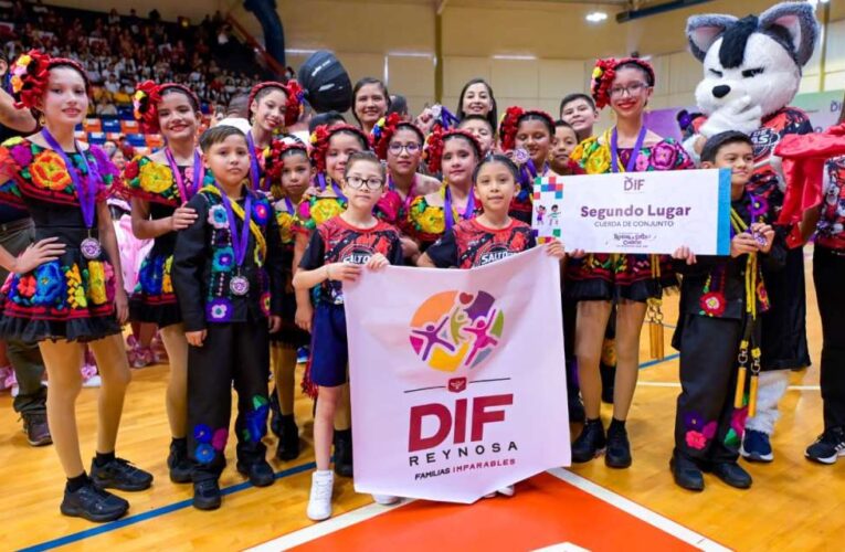 Felicita DIF-Reynosa a Instituto Minita por destacados resultados en Concurso Estatal de Rondas y Salto de Cuerda 2026