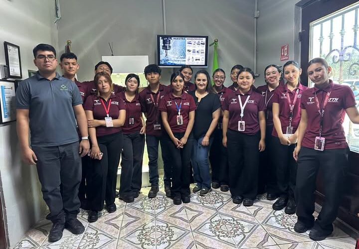 Recibe GUTBE GROUP a Estudiantes de Administración de la UTTN.