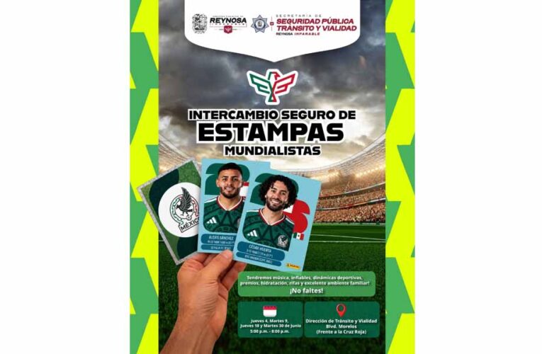 Éntrale a la fiebre del Mundial de Futbol, hoy a las 5:00 P. M. en la Secretaría de Seguridad Pública