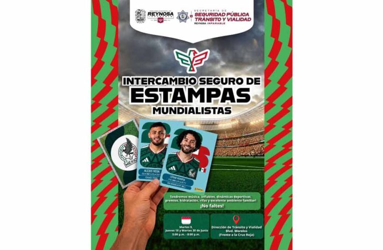 Invita Carlos Peña Ortiz al segundo Intercambio Seguro de Estampas Mundialistas
