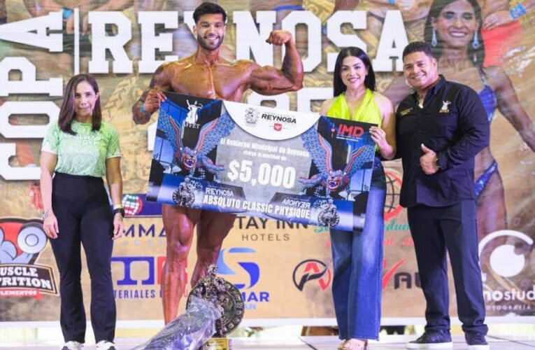 Apoya el Gobierno de Reynosa la Copa de Fisicoconstructivismo