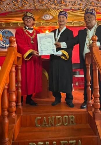 Dr. Francisco Chavira Martínez Recibe Uno de los Más Altos Reconocimientos de la Jurisdicción Masónica de Mesoamérica.