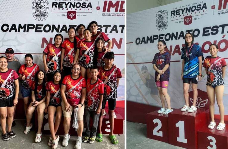Gran actuación del equipo de natación del IMD en Torneo Estatal