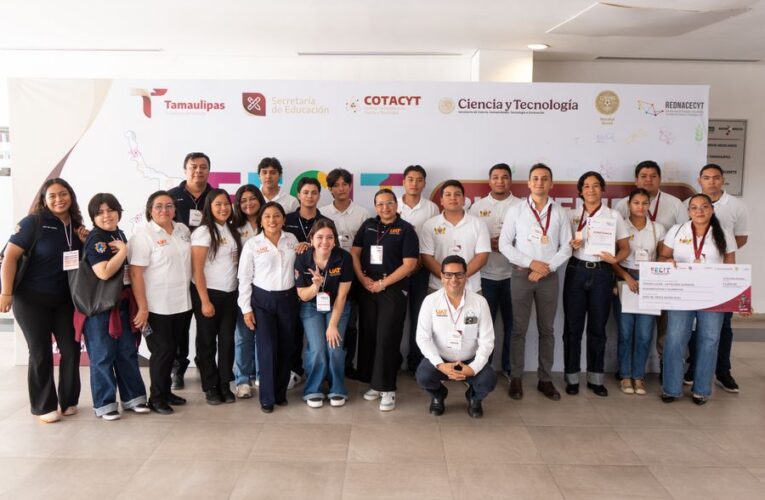 Reafirma UAT su Liderazgo Científico en la Feria de Ciencias e Ingenierías Tamaulipas 2026.
