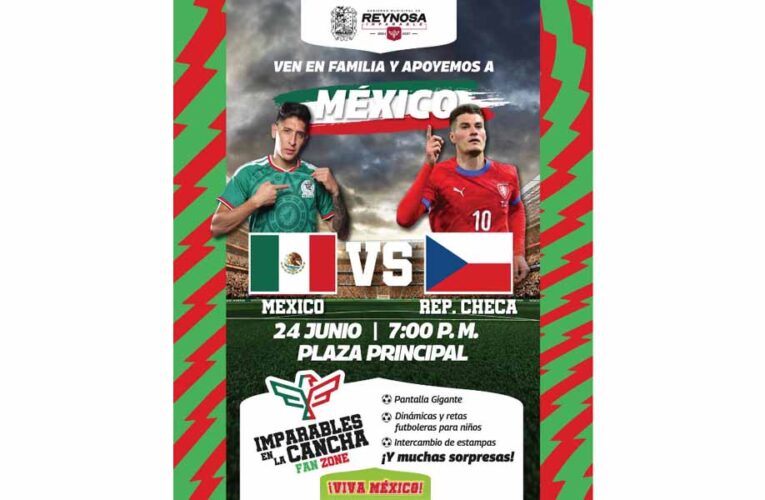 Invita Carlos Peña Ortiz a disfrutar encuentro de la Selección Mexicana en pantalla gigante