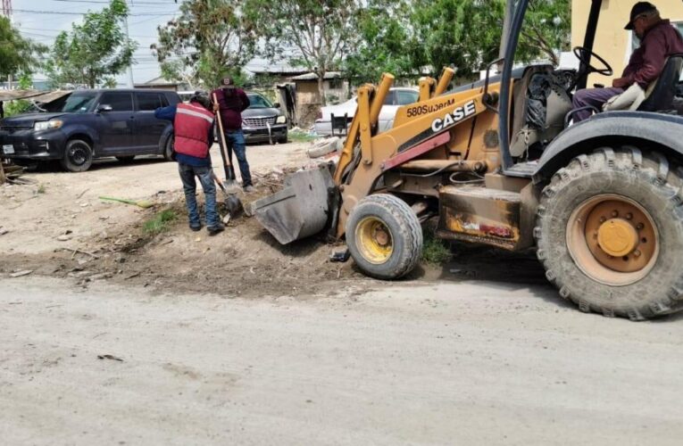 Mejora Gobierno de Reynosa a Paseo De las Flores con labor de limpieza