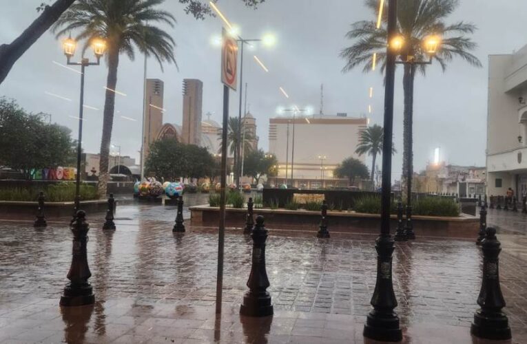 Persiste posibilidad de lluvia para hoy jueves en Reynosa
